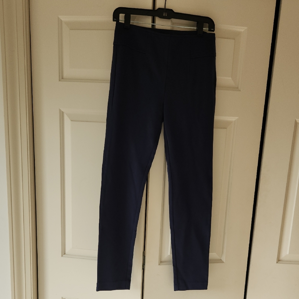 CAbi Navy Blue Ponte Pants